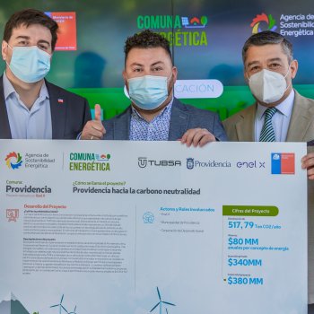 Providencia realizará innovadoras iniciativas energéticas para cuidar el medioambiente