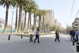 Finalizaron las obras de mejoramiento de accesos en plaza Río de Janeiro