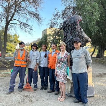 Entregamos balance de recuperación de espacios públicos tras retiro de rucos en Parque Balmaceda