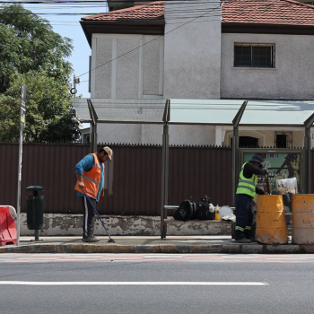 Estamos mejorando la infraestructura para el transporte público en Eliodoro Yáñez