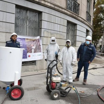 Se inicia la intervención en fachadas zona cero de Providencia