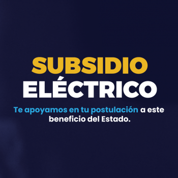 Conoce los operativos en terreno para ayudarte a postular al Subsidio Eléctrico