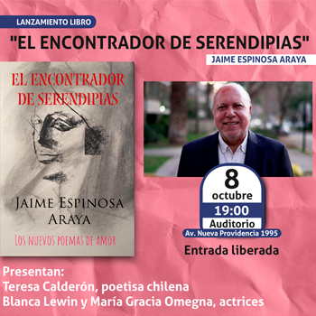 Lanzamiento libro: El encontrador de serendipias