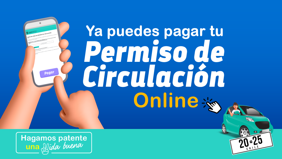 Pop up Permiso de circulación 2025