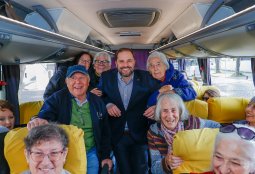 Despedimos al primer grupo que viaja gracias al programa Turismo +60