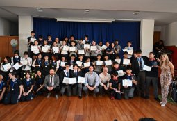 Providencia premió a sus estudiantes que destacaron en la 7° Olimpiadas de Matemáticas