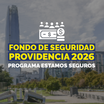 Postula al Fondo de Seguridad Providencia 2026