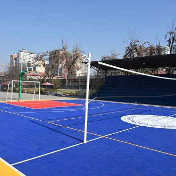 Obras de Invierno: Establecimientos de Providencia cuentan con nuevas instalaciones deportivas.