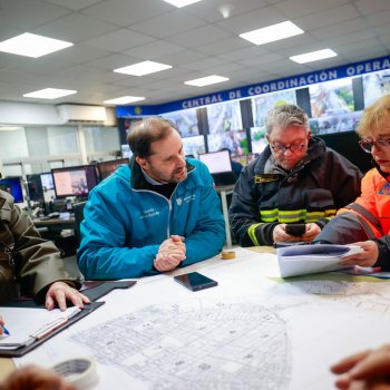 Reforzamos el monitoreo del Río Mapocho y el Canal San Carlos ante sistema frontal